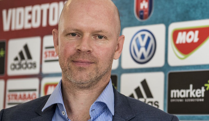  A norvég Henning Berg, a Videoton FC új vezetőedzője. MTI Fotó: Bodnár Boglárka