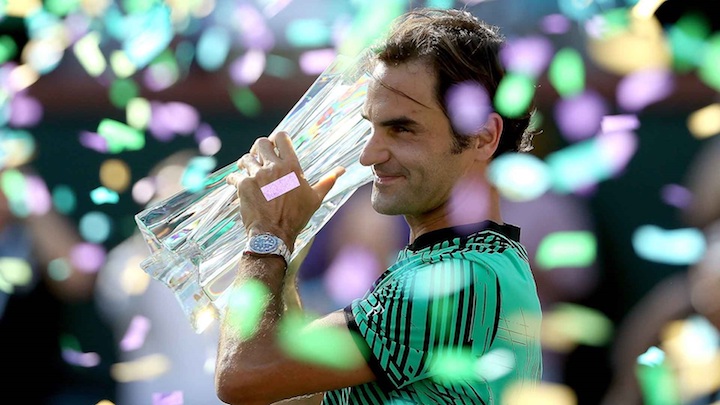Roger Federer negyedszer nyert Kaliforniában. Fotó: ATP