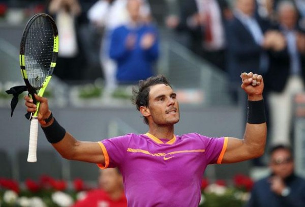 tenisz_Nadal Madridban, AFP